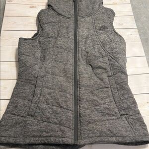 The North Face Women's Charcoal Hooded Vest